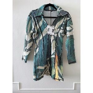 Luna Del Pinal Rubber Stretch Weave Pin Dress‎
